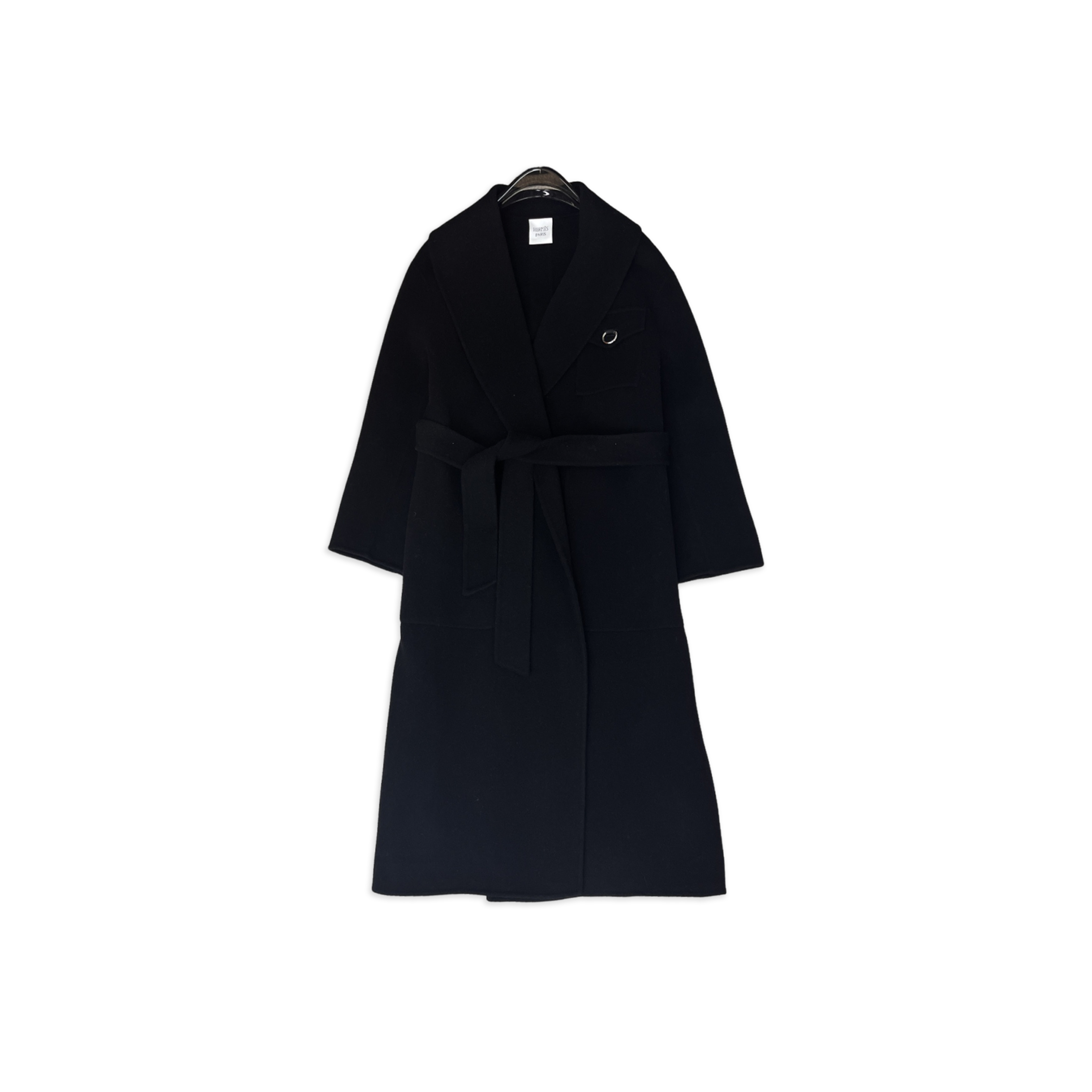 HERMES LAPEL CASHMERE COAT